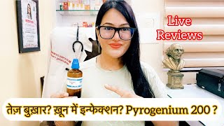 Dr RUKMANI ‘s live 640 तेज़ बुख़ारPyrogenium 200 in High Fever 🤒 Homeopathy in Blood Infection [upl. by Stahl]