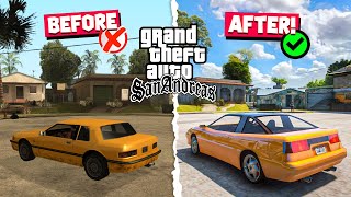 GTA San Andreas 2024 Best ENB GRAPHICS  Mod😍For Low End PC  2 GB Ram No Graphics Card [upl. by Navannod95]