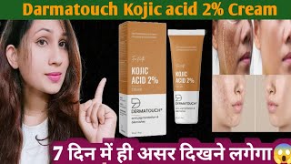 Darmatouch Kojic acid 2 Cream Honest Review Darmatouch Kojic acid cream [upl. by Ennis205]