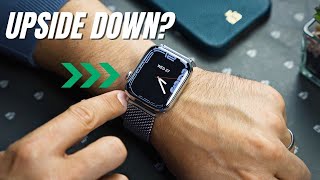 How to SWITCH an Apple Watch Crown from LEFT TO RIGHT [upl. by Grory]