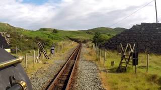 Ffestiniog Railway – Driver’s Eye View – Blaenau Ffestiniog to Porthmadog Wales [upl. by Crysta274]