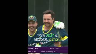 quotIts Just A Normal Catch☠️😉cricket recorder sixers catch [upl. by Nnaeirelav]