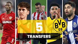 5 Transfers für Borussia Dortmund  BVB Kaderplanung [upl. by Otreblasiul]