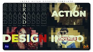 Intro Opener  After Effects Template  Free Download  Pik Templates [upl. by Savil]