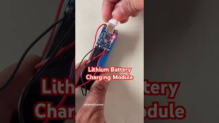 Lithium Battery Charging Module electronics batterycharger diy [upl. by Nishom]