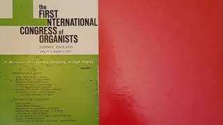 The First International Congress Of Organists 1957 Volume I LP 2  Gerald Bales Canada [upl. by Donetta]