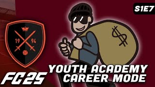 DAYLIGHT ROBBERY FC25 Youth Academy Career Mode [upl. by Yemrej427]