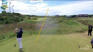 See Highlights of Golfer Branden Graces 62 at 2017 British Open Royal Birkdale [upl. by Koeninger548]