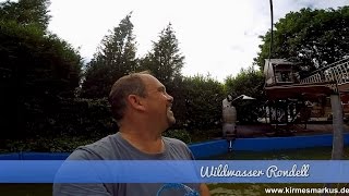 WildwasserRondell Wild amp Freizeitpark KlottenCochem Onride by kirmesmarkus 2016 [upl. by Neelasor]