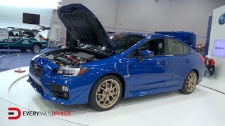 Heres the 2015 Subaru WRX STI Debut on Everyman Driver [upl. by Ssor]