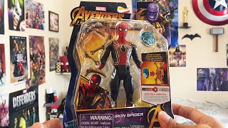 UNBOXING iron spider de AVENGERS INFINITY WAR hasbro [upl. by Kablesh]