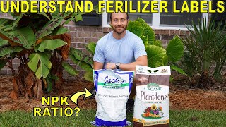 How To Read Fertilizer Labels And NPK Ratios [upl. by Nohsyt440]