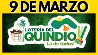 Resultado LOTERIA DEL QUINDIO del JUEVES 9 de MARZO de 2023 ✅ [upl. by Annovaj]