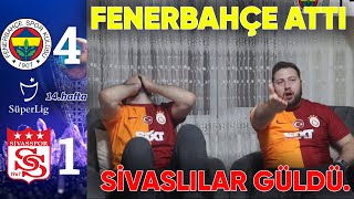 FENERBAHÇE 4  1 SİVASSPOR MAÇINA FANATİK GALATASARAYLILAR TEPKİ VERİYOR [upl. by Fugate167]