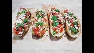 Italiaanse Bruschetta met Tomaat en Ciabatta Brood Recept [upl. by Larianna]