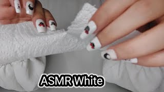 ASMR ARABIC White اي اس ام ار باللون الأبيض فقط لمساعدتك على النوم [upl. by Ulita]