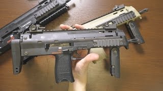 Выбор страйкбольного ГББ HampK MP7  Tokyo Marui vs KWA vs VFC [upl. by Ame]