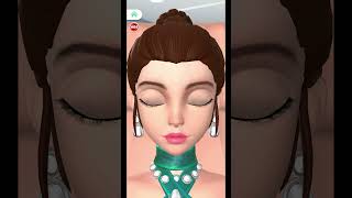 Face asmr asmr facialanimation skincareanimation shorts ytshorts satisfying makeup [upl. by Bohlen]