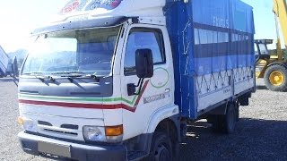 NISSAN CABSTAR – E 110 con caja frutera y puerta elevadora [upl. by Benil690]