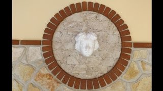 Come creare un cerchio con i mattoncini rossi  How to build a circle with red bricks [upl. by Nnyltiak]