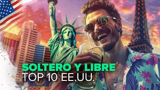 10 Destinos en EEUU para Solteros en 2025 ¡Olvida el Amor Vive la Aventura [upl. by Haneeja]