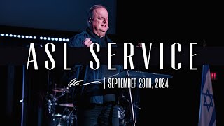 ASL Service  September 29th 2024 [upl. by Odetta]