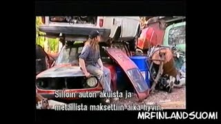 Skrotliv Jägerströms Bilskrot 2003 Romuelämää Åland [upl. by Iong]