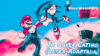 Épicas Batallas de Rap del Frikismo  Mario Vs Sonic v2  IA Cover Latino  GhostMoon👻 [upl. by Aynatahs]