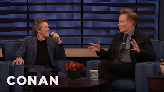 Willem Dafoe Is A Fan Of Conan’s 1996 Interview With Abel Ferrara  CONAN on TBS [upl. by Rosamund897]