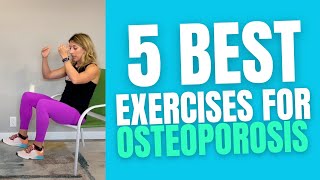 5 exercises to build stronger bones with osteoporosis [upl. by Avram731]