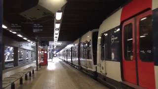 MI84 et MI79 livrée Stif  Arrivée à la gare de Aéroport Charles de Gaulle 1 sur la ligne B du RER [upl. by Catina]