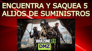 Encuentra y Saquea 5 Alijos de Suministros en DMZ Warzone 20 [upl. by Acimak]