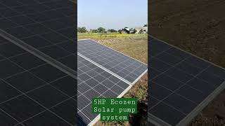 5HP ECOZEN SOLAR PUMP SYSTEM [upl. by Cirnek882]