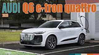 Audi Q6 Q6 etron quattro Unveiled Explore Its Performance and Range [upl. by Nnairam762]