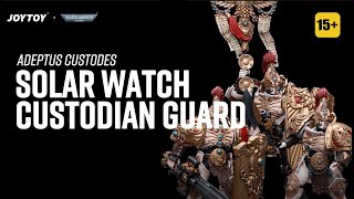 118 Adeptus Custodes Solar Watch Custodian Guard JoyToy Warhammer warhammer40k [upl. by Drahcir]