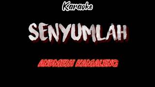 Karaoke SenyumlahAndmesh kamaleng  Lower key [upl. by Adama167]