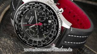 DETOMASO Modell FIRENZE Chronograph Leder [upl. by Munniks]