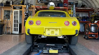 1976 C3 Corvette Garage Find ReBuild BACK ON THE ROAD AFTER 30 YEARS [upl. by Pasco694]