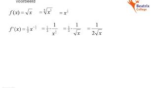 differentieren wortelfunctie [upl. by Nalepka]