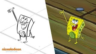 quotThe Incredible Shrinking Spongequot Animatic  SpongeBob SquarePants  Nick Animation [upl. by Yi]