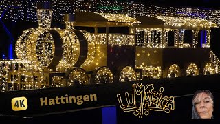 LUMAGICA Hattingen  Besonderer Lichterpark  Henrichshütte  Magische Lichtspiele  Teil 1  4k [upl. by Strade]