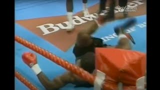 Lennox Lewis first loss  knockout  Lewis  McCall [upl. by Jenna993]