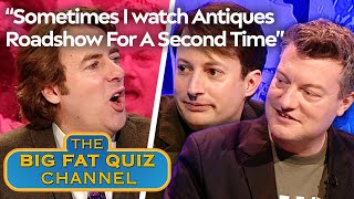 David Mitchell Watches Antiques Roadshow Reruns By Accident  Big Fat Quiz [upl. by Lamag]