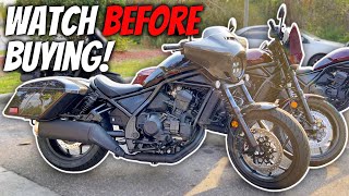 Where Honda Went WRONG With The New Rebel 1100T [upl. by Sigsmond]