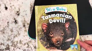 It’s a baby Tasmanian devil is a nonfiction educational read aloud for kids by Catherine Henkel￼ [upl. by Lora]