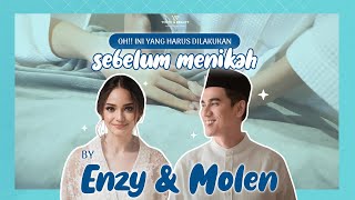 KEPOIN ENZY STORIA DAN MOLEN KASETRA SEBELUM MENIKAH [upl. by Ynnor]