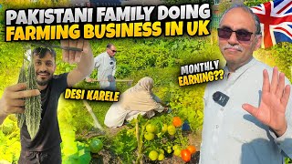 British Pakistani Family Doing Farming Business in Uk 👨‍🌾🚜￼ Desi￼ Life Style in Uk🇬🇧 Village Life Uk [upl. by Jasun]