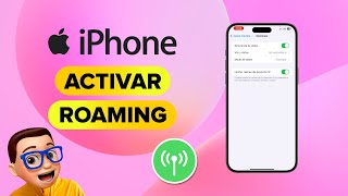 Cómo ACTIVAR el ROAMING en tu iPhone  iOS 🌍 [upl. by Lemmueu374]