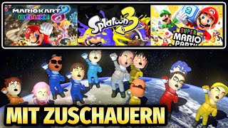 🔴 Mit Zuschauern  Wiggler Leckerwald ging ab MK8 Deluxe Splatoon 3 Mario Party Jamboree [upl. by Nyrak51]