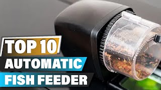 Best Automatic Fish Feeders In 2024  Top 10 Automatic Fish Feeder Review [upl. by Ardekal]